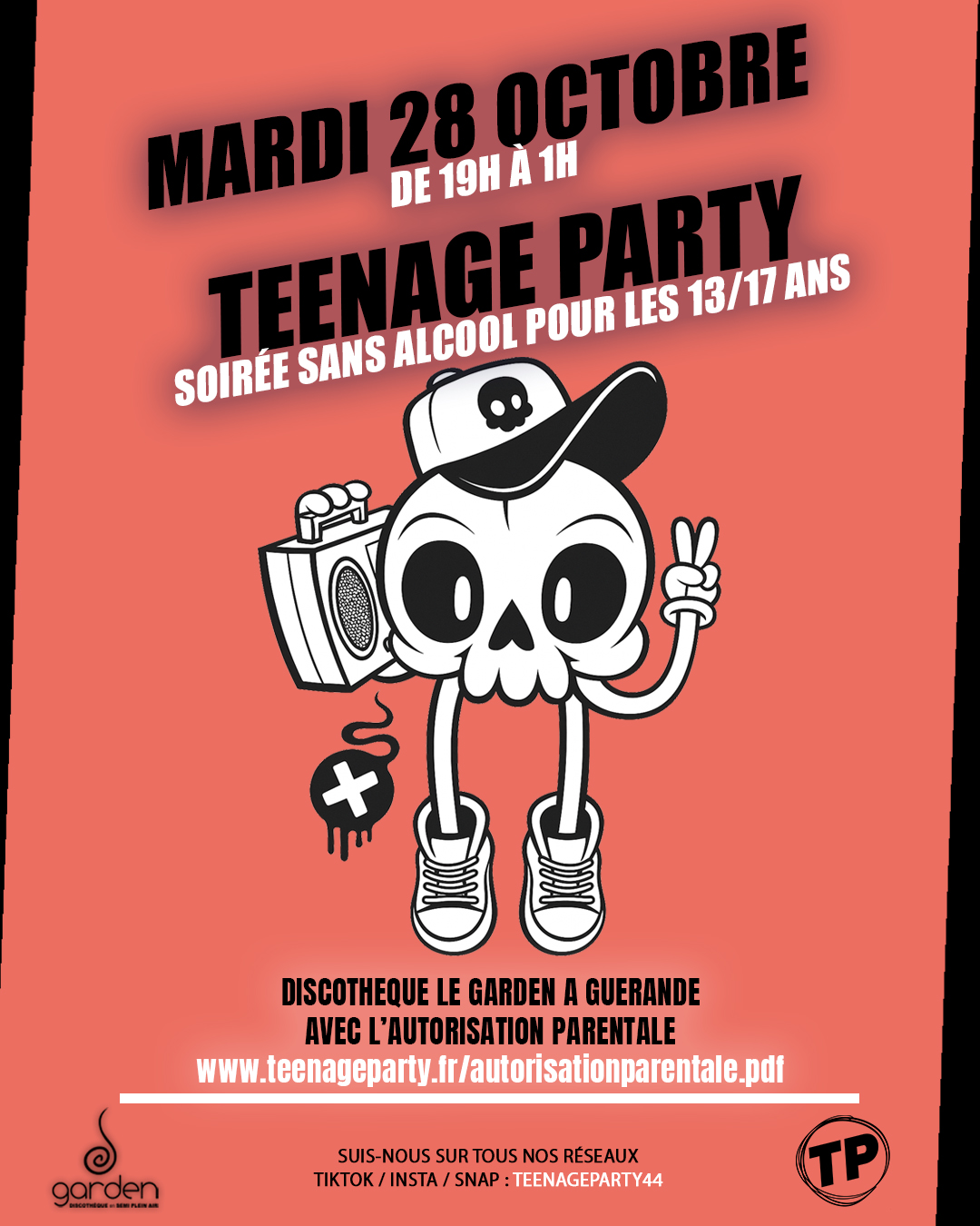Mardi 18 Février - Teenage Party